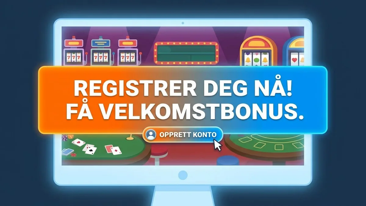 Registrer deg med bonus